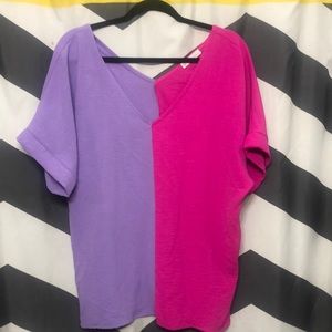 Oversized top worn twice. Size small bought from a local boutique.